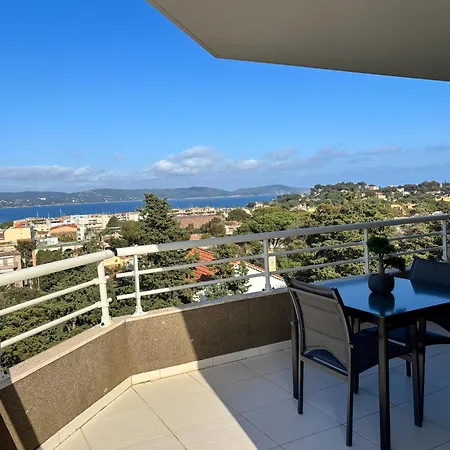 Azura - Climatise 2 Terrasse Vue Avec Parking Prive Gratuit Apartamento *